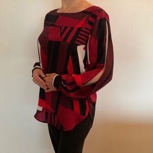 LOFT Long Sleeve Top Blouse  Size XS